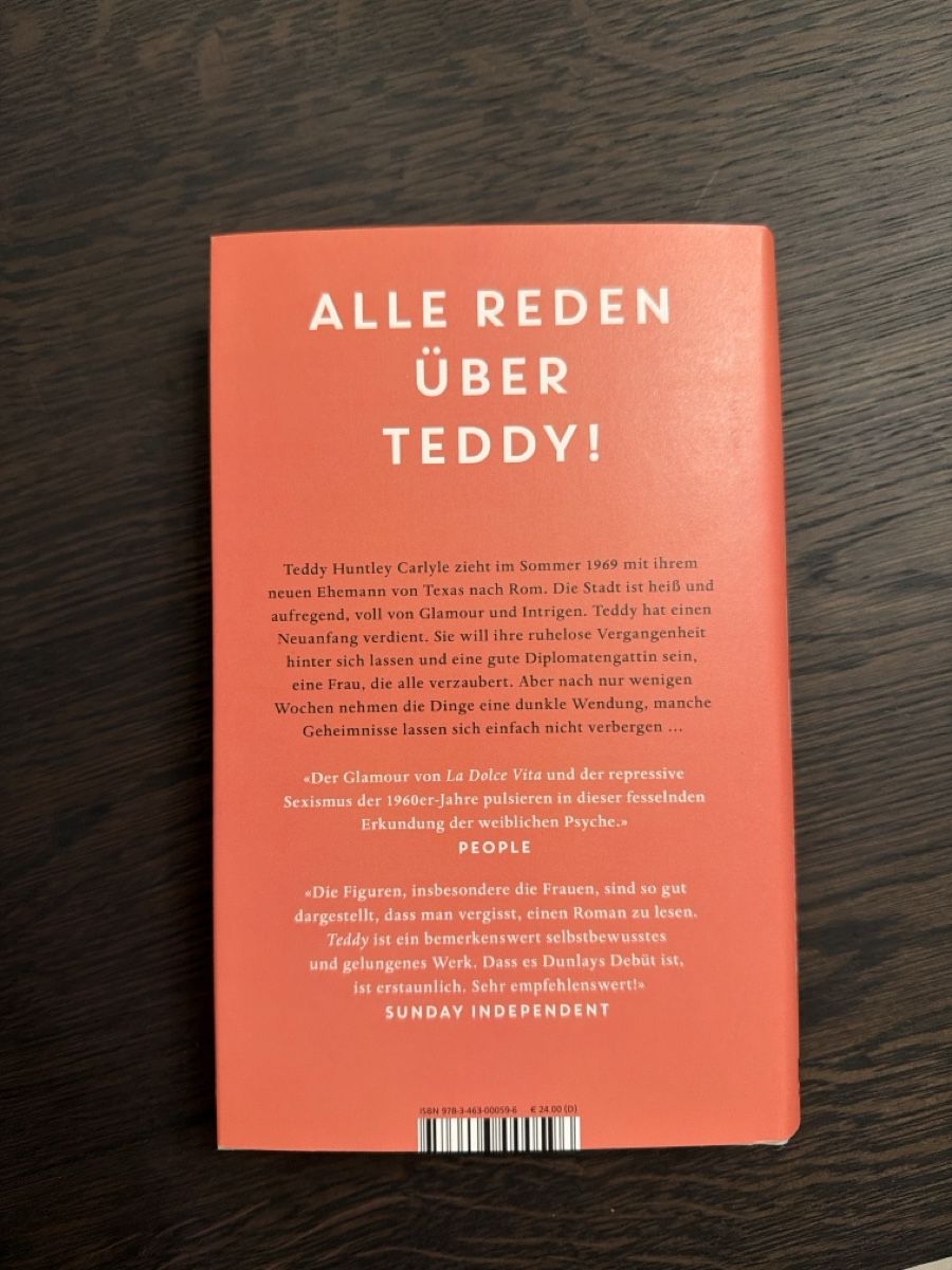 Bücher: "Teddy" - Emily Dunlay – Neu (gemäss Beschreibung) aus Zürich von flo_b688 1