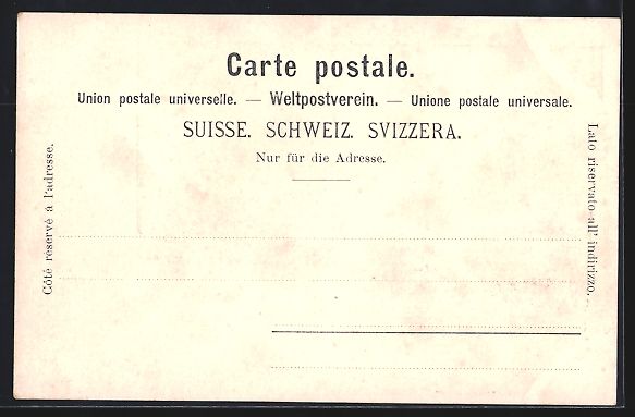 Cartoline postali: Lithographie Tarasp, Schloss Tarasp – Usato da Berlin venduto da bartko-reher 1