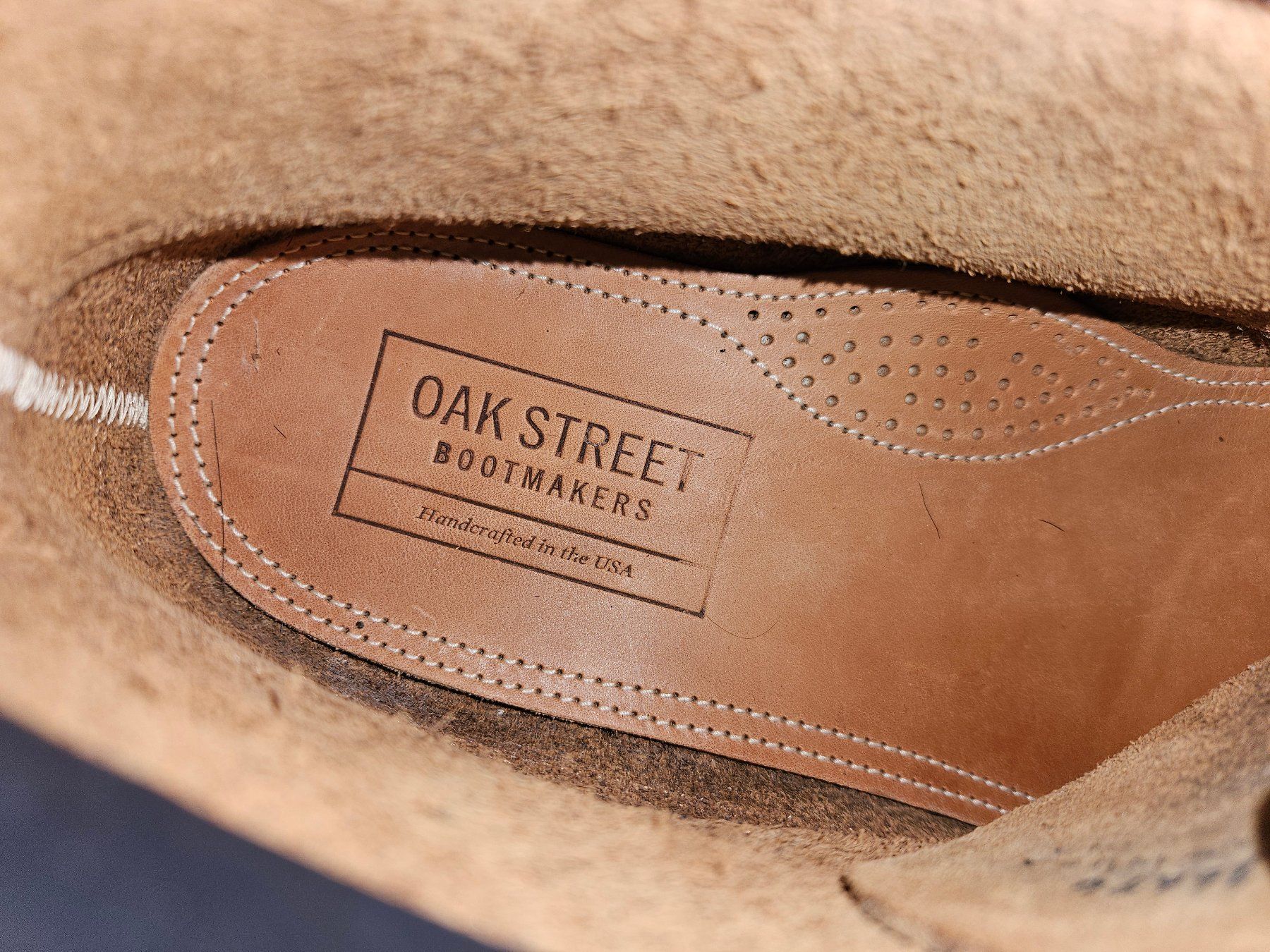 Scarpe da uomo: Oak Street Bootmakers Camp Boot Moccassin Blue EU43.5 / UK10 – Nuovo e nell'imballaggio originale da Liesberg venduto da mcr_jkf8 5