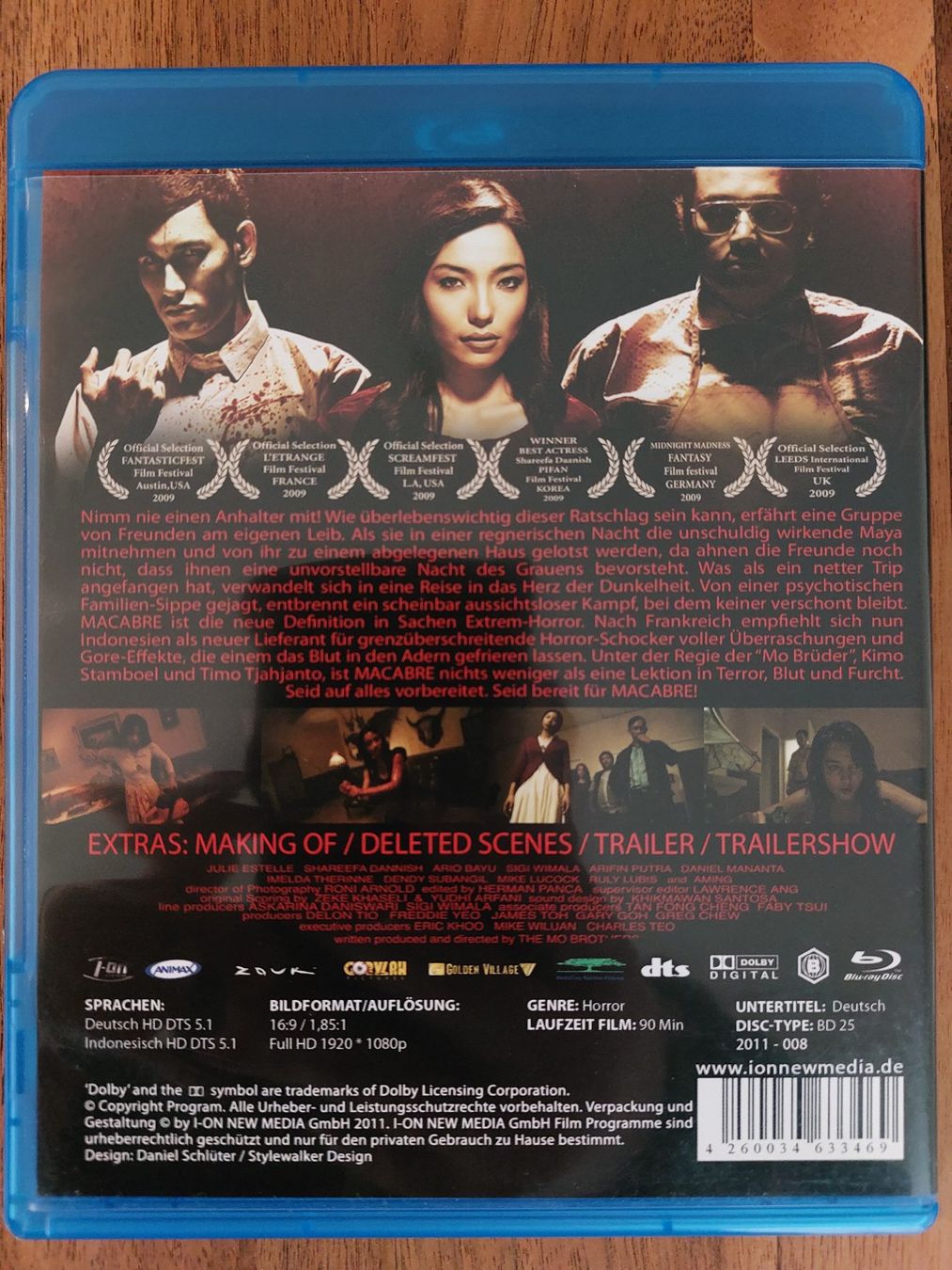 Alle DVDs: Blu Ray - Macabre – Gebraucht aus Rheinfelden von FilmAuktion 1