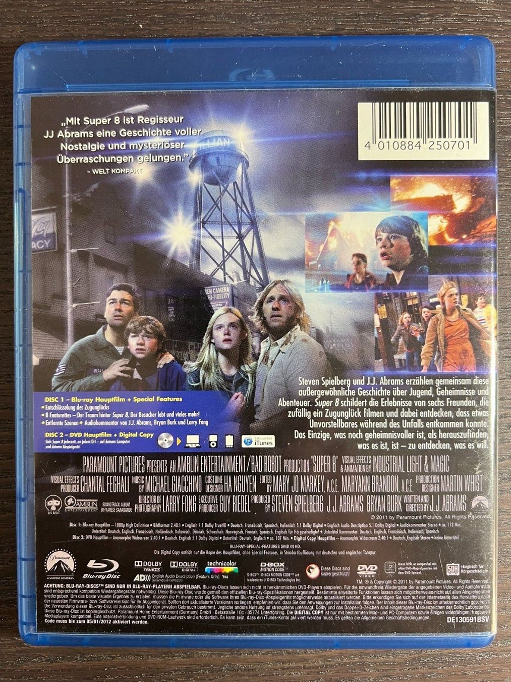 Alle DVDs: Super 8 – Gebraucht aus Zürich von Blu-ray_ZH 1