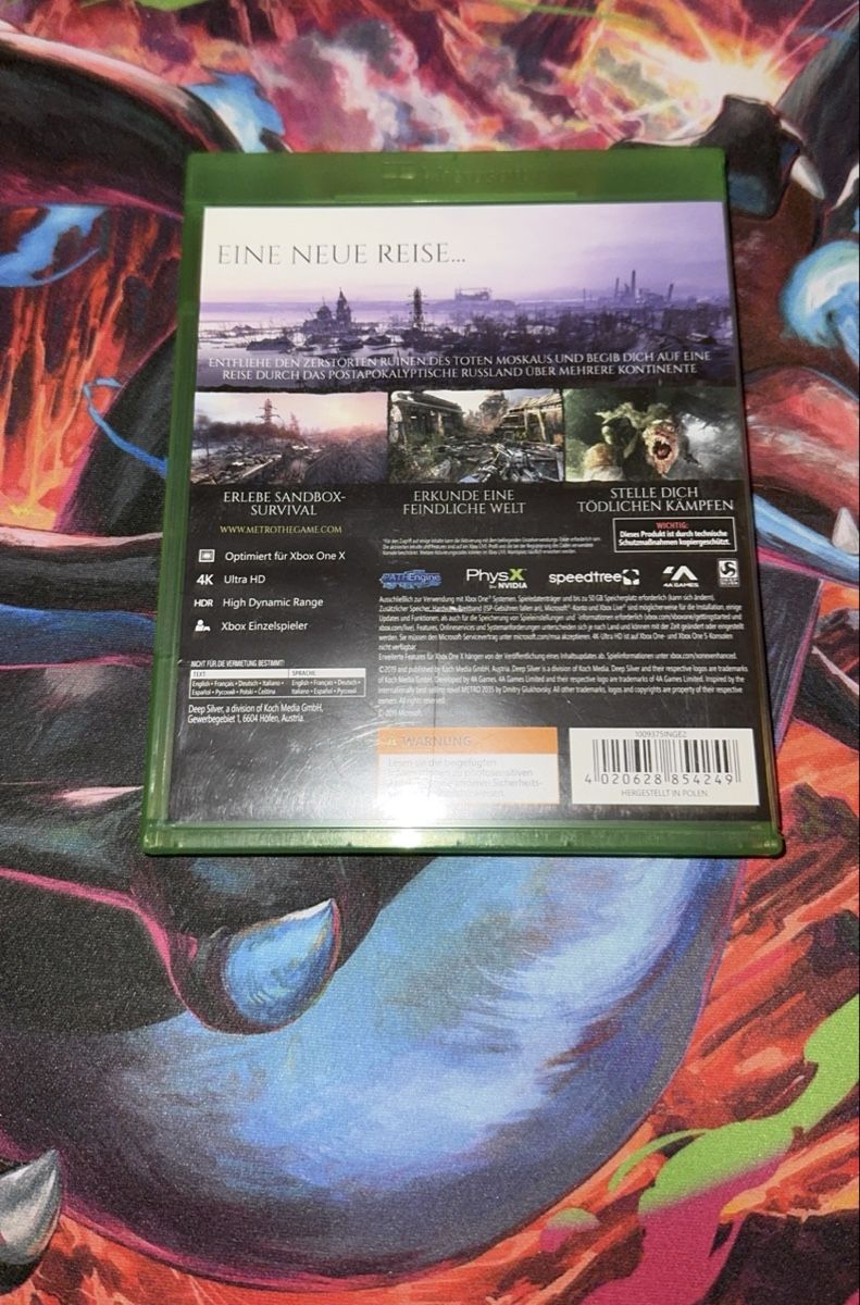 Microsoft Jeux: XBOX ONE Metro Exodus – D'occasion à Schötz par Gero_V 2