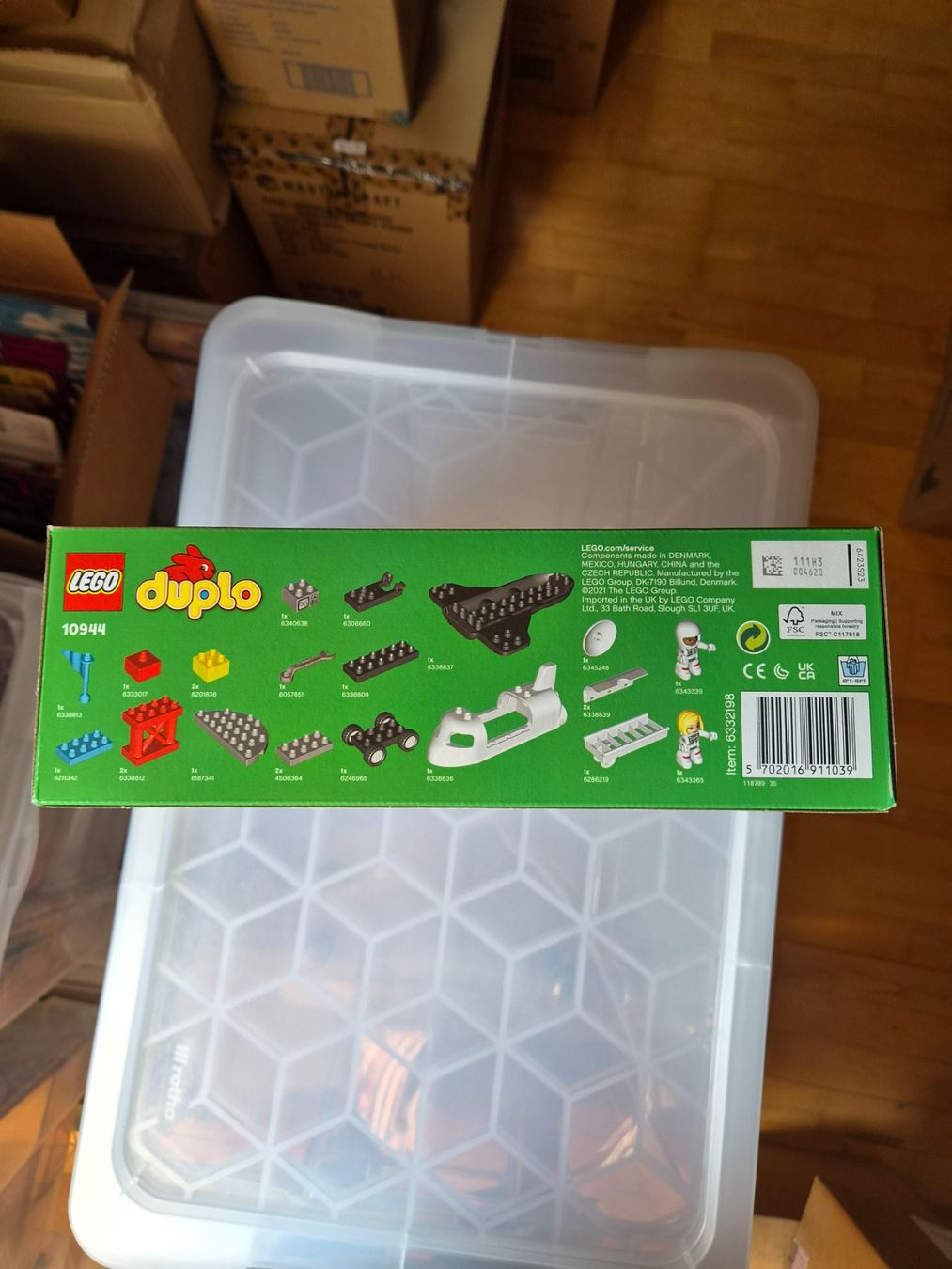 Figuren: LEGO DUPLO 10944 Space Shuttle Mission Set – Neu und originalverpackt aus Sisseln AG von schenk-figuren 3