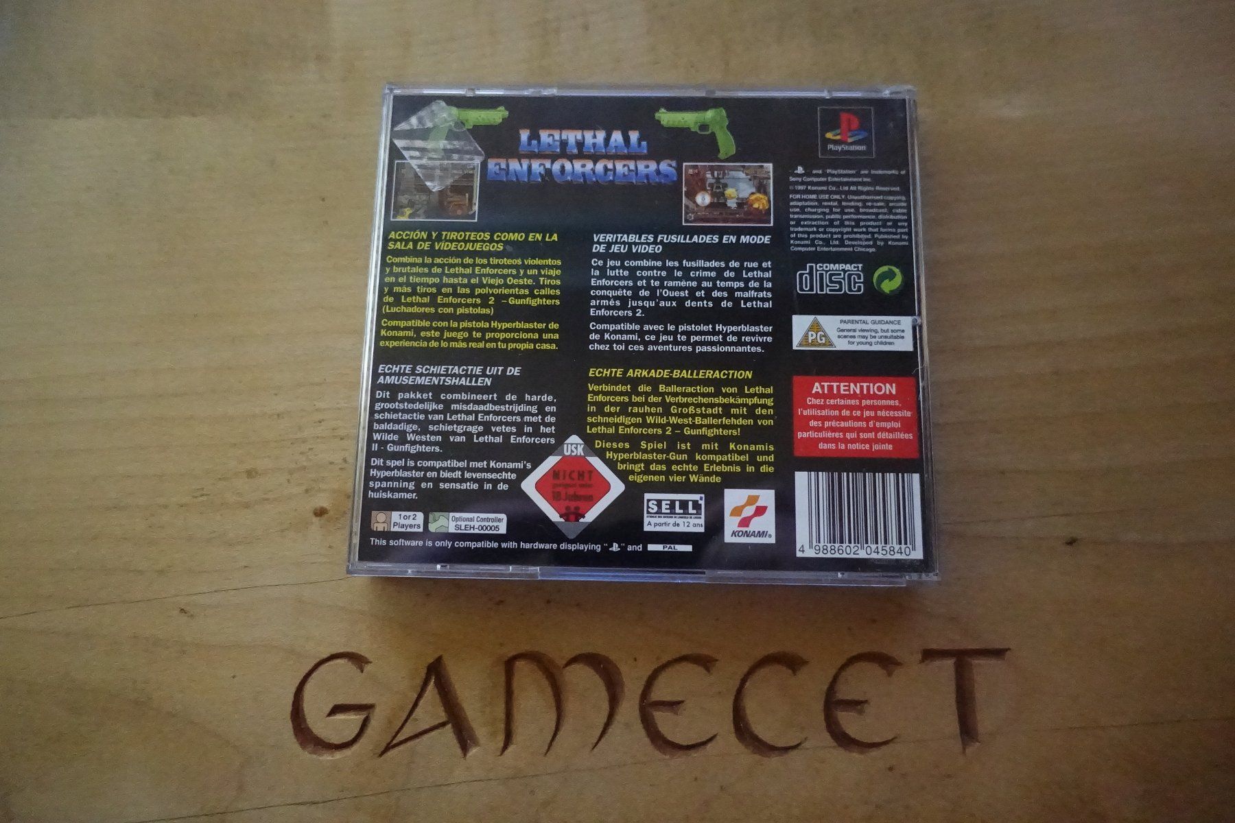 Sony Spiele: Lethal Enforcers I & II – Gebraucht aus Steinach von Gamecet 2