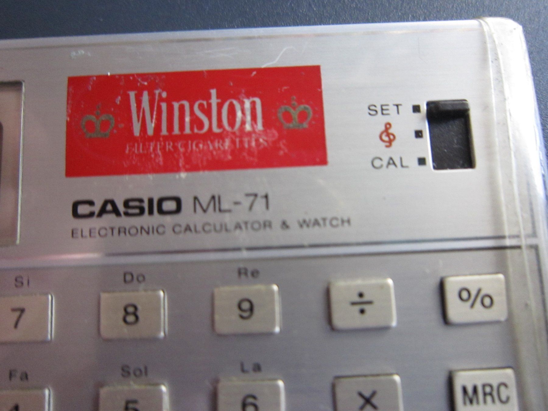 Casio LC 401LV BU BOITE Calculatrice Scolaire Primaire Bleu