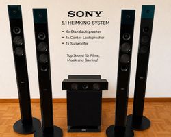 Sony Home Cinema 5.1 Lautsprecherset ab CHF 1.–