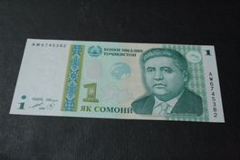 UNC Tadjikistan 1 Somoni 1999