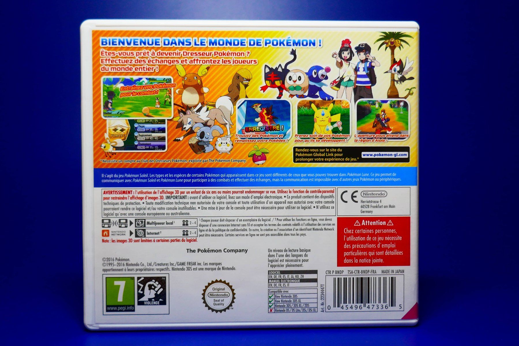 Nintendo Giochi: Pokémon Soleil - Nintendo 3DS – Usato da Vuarrens venduto da Espace-Retro 3