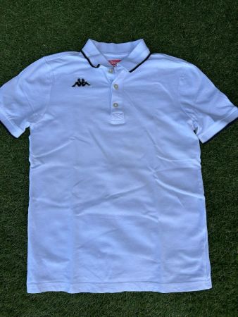 Polo Shirt Kappa Weiss Grösse S