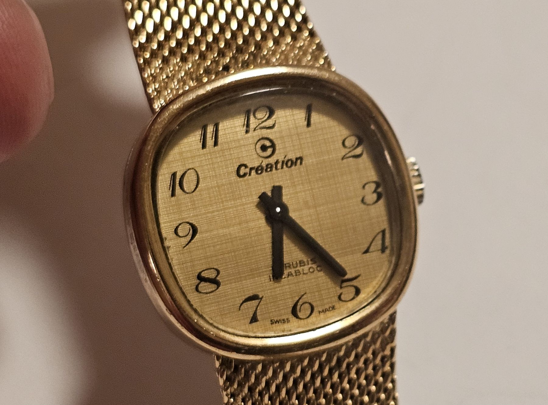 Création Orologi: Création, vintage et élégante  – Usato da Genève venduto da Fresko01