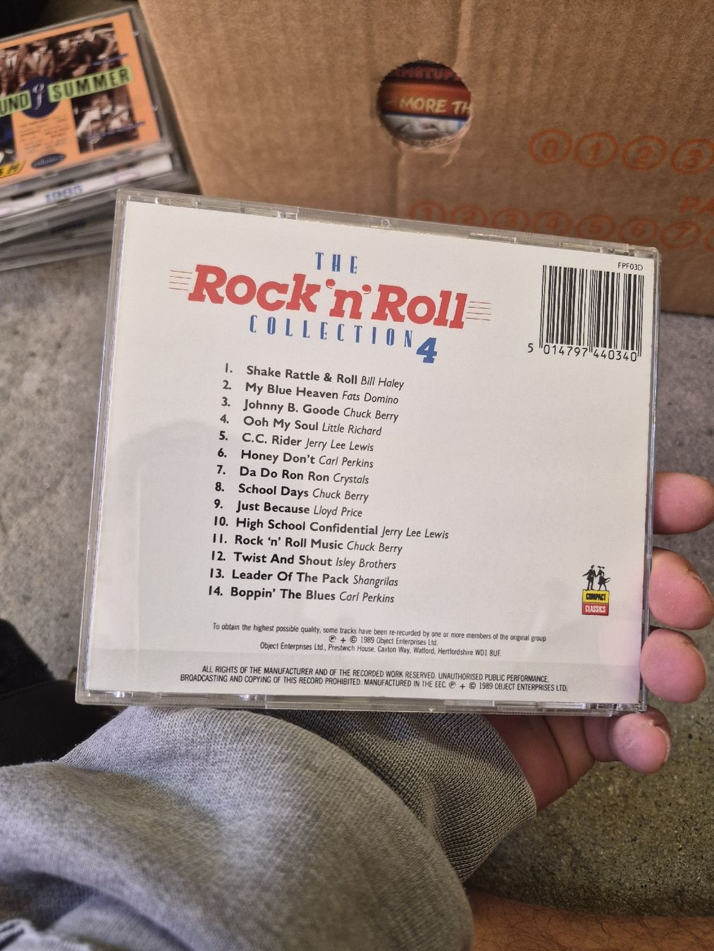 CD: The Rock & Roll Collection 4 – Usato da Oberegg venduto da kev_58s7 1