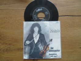 Lonzo - Die Dinosaurier - Single Schallplatte Rarität!