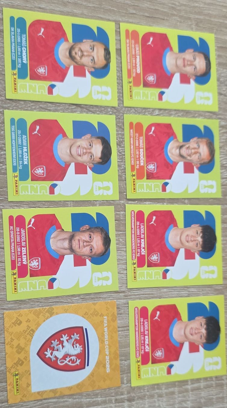 Panini Carte collezionabili: Figurine Panini Mondiali  Repubblica Ceca – Usato da Massagno venduto da Arj87