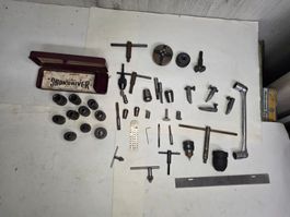 Drehbank Zubehör Set Spannzangen Bohrfutter gebraucht