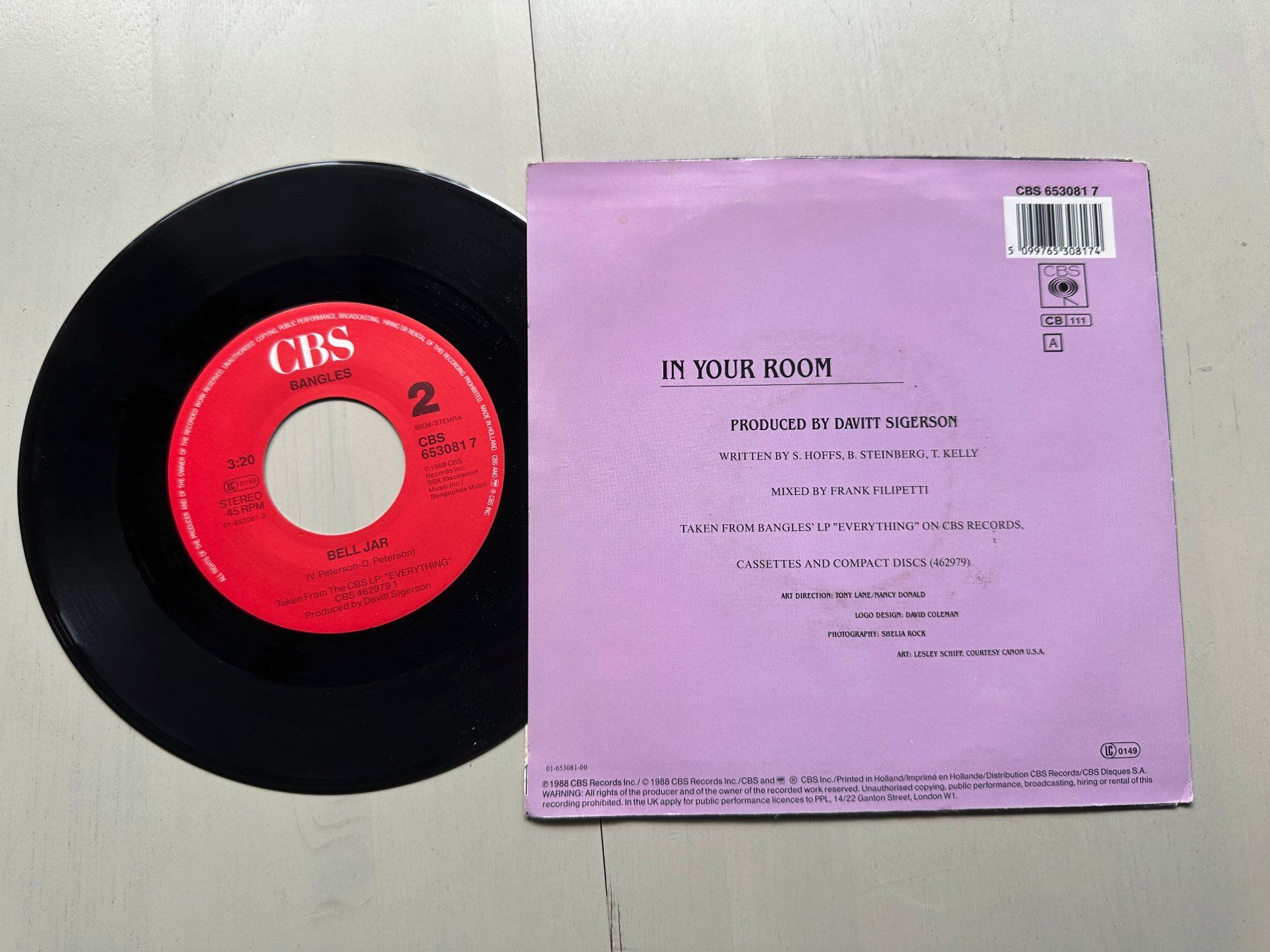 Dischi in vinile: BANGLES tolle Single Kult In your room 80's – Usato da Basel venduto da Partridge 1