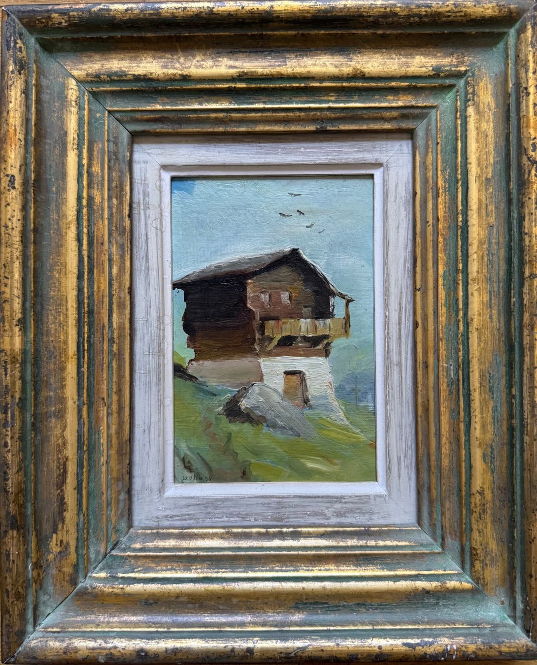 Dipinti: William Vuille (XX sec.) – Usato da Genève venduto da GenevasWunderkammer 1