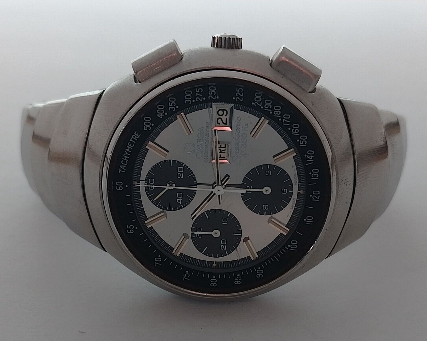Omega Orologi: Omega Speedsonic "Lobster" mirrow dial (Ref: 188.0001) – Usato da Basel venduto da Givens_Watches 2