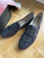 Mocassins / ballerines Repetto gris vernis T40,5