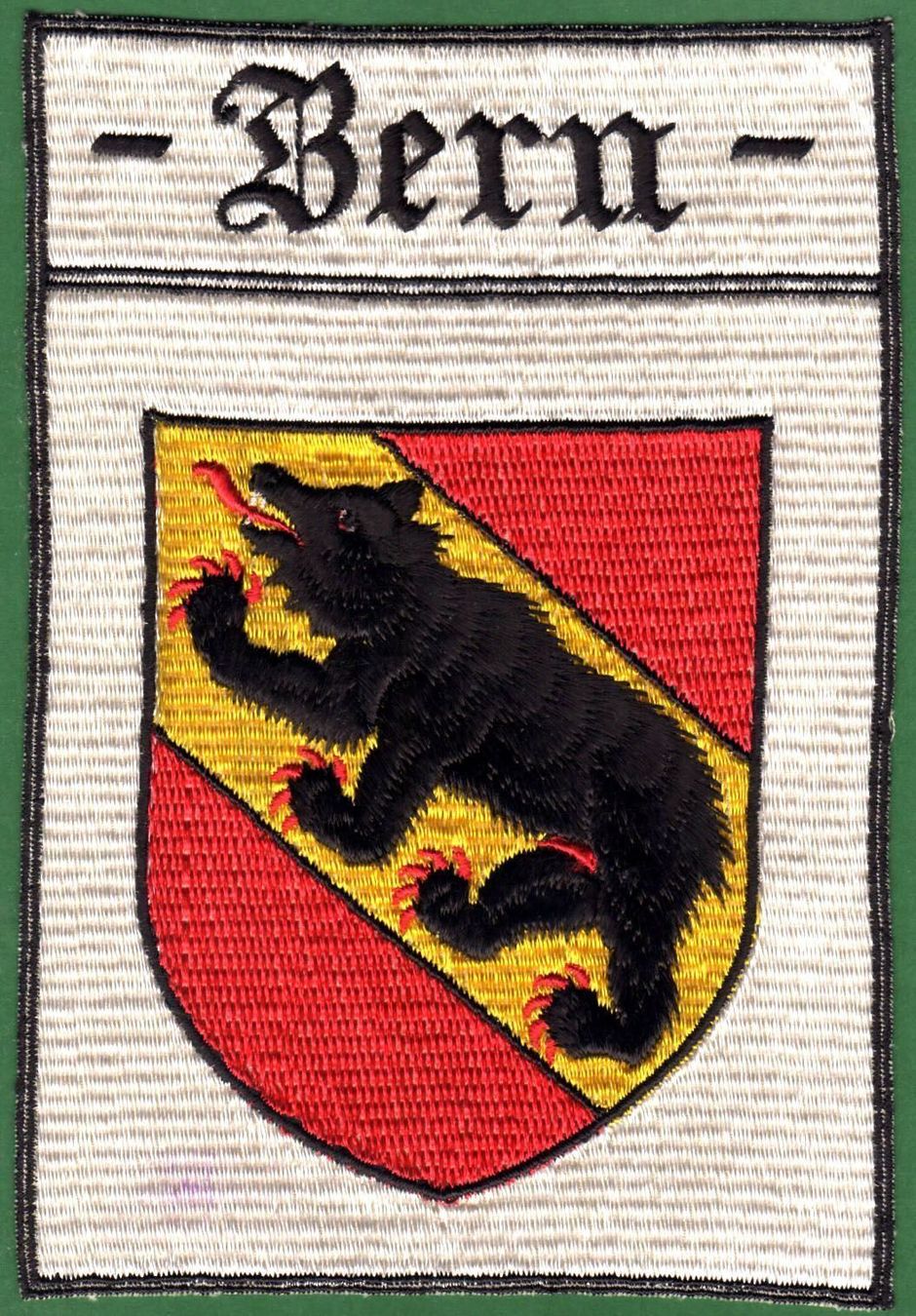Cartoline postali: BE/ Bern, gesticktes Wappen – Usato da Walzenhausen venduto da Midas17