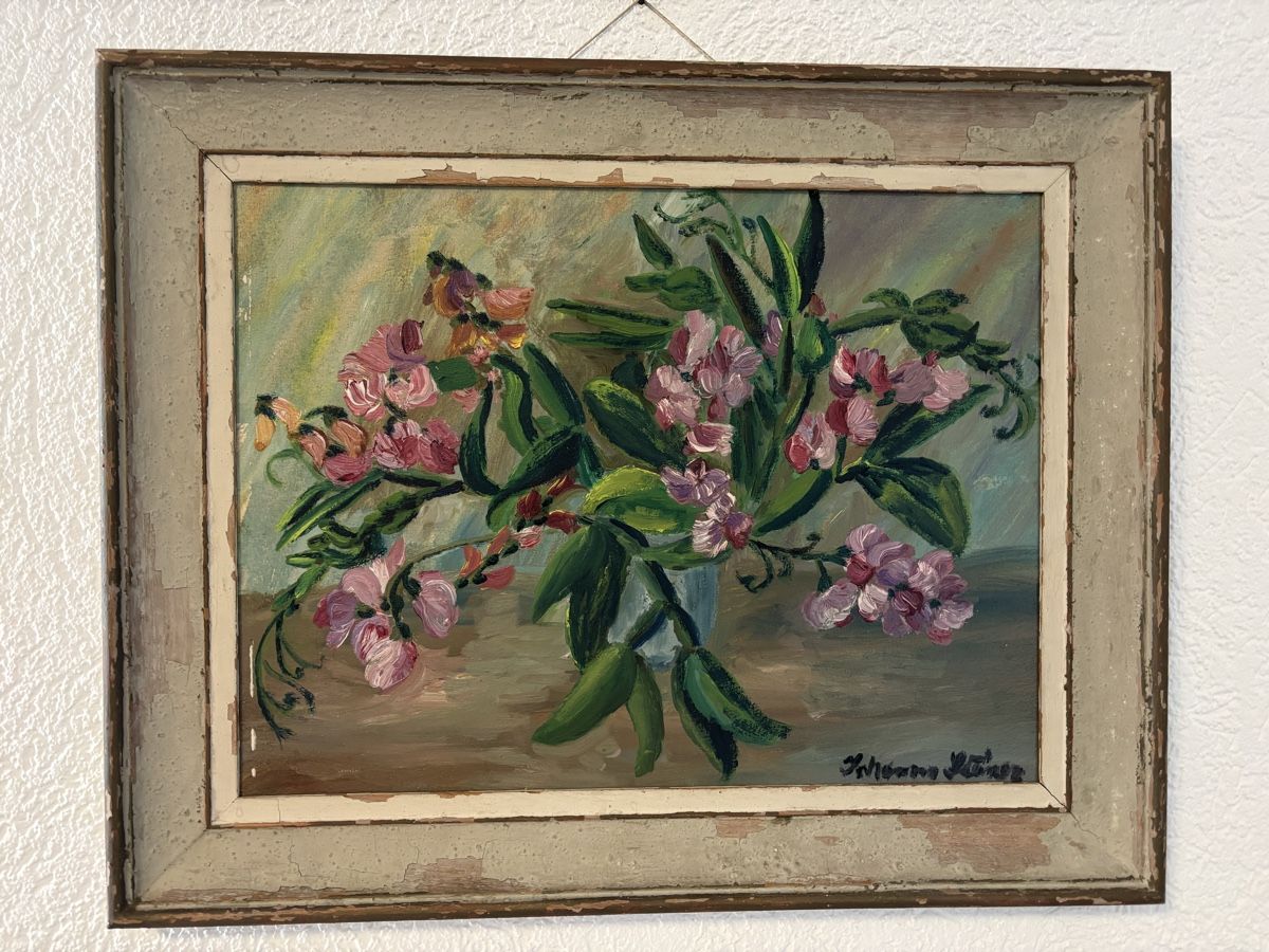 Dipinti: Blumenstillleben Gemälde, signiert – Usato da Plasselb venduto da Mike760