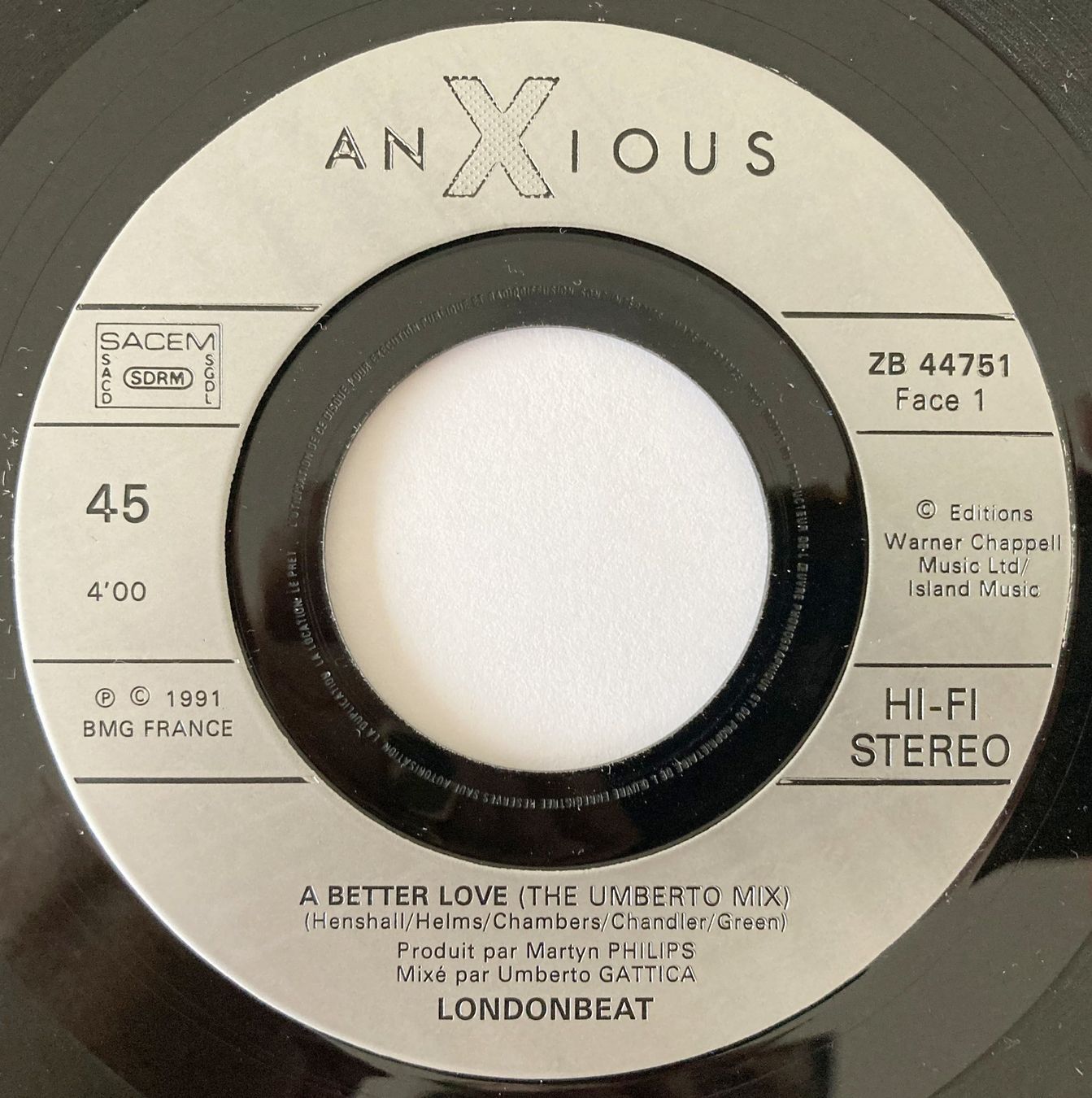Dischi in vinile: LONDONBEAT - A BETTER LOVE – Usato da Bottens venduto da hotter-than-hell 2