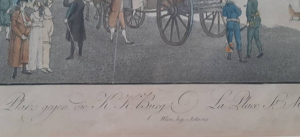 Dipinti: Antike Radierung Wien 19. Jht. – Usato da Schaan venduto da jud_59jg 2