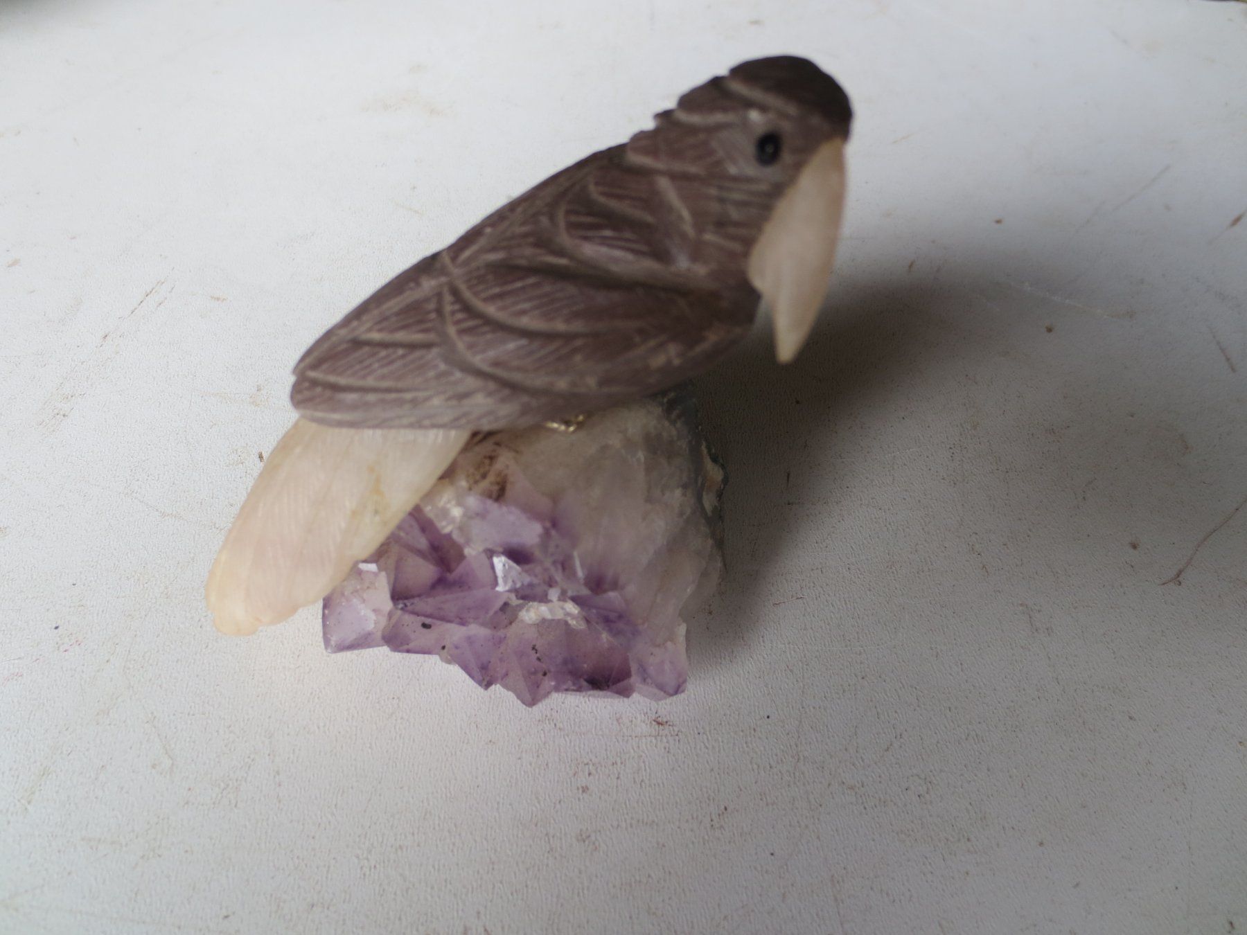 Minéraux & Lithothérapie: Amethyst Vogel – D'occasion à Weier im Emmental par waefler03