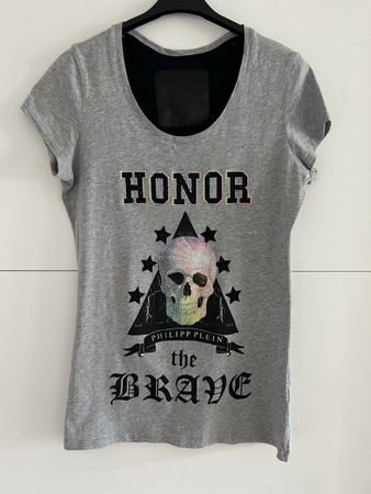 Philipp Plein Damen T-Shirt grau Grösse S gebraucht