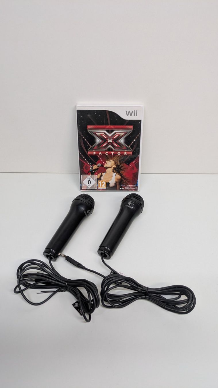 Spiele: X-Factor und 2 Mikrofone, Nintendo Wii – Gebraucht aus Menziken von mame18