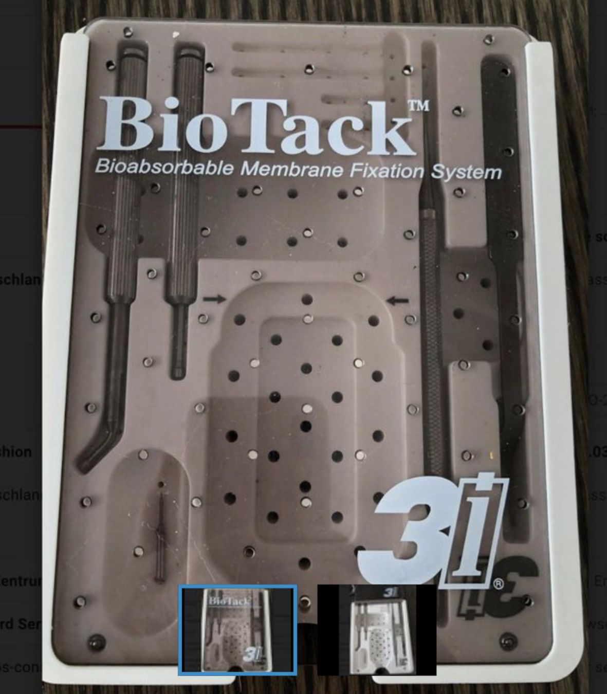Medizinische Geräte: 3I BioTack Membran fixation system – Gebraucht aus Volketswil von praxis12