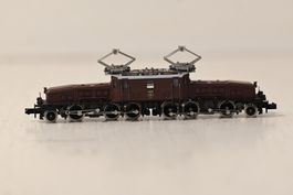 Ce 6/8 Krokodil braun Arnold Spur N mit OVP , läuft nicht