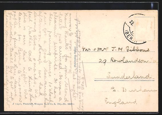 Cartoline postali: AK Wangen, Hotel Falken – Usato da Berlin venduto da bartko-reher 1
