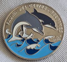 Cuba 1 Peso 1994 Fauna Delfines Kollektion Münze
