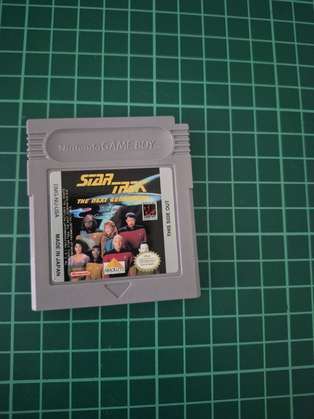 Nintendo Spiele: Star Trek The Next Generation Game Boy Cartridge – Gebraucht aus Meyrin von Retro-GZ