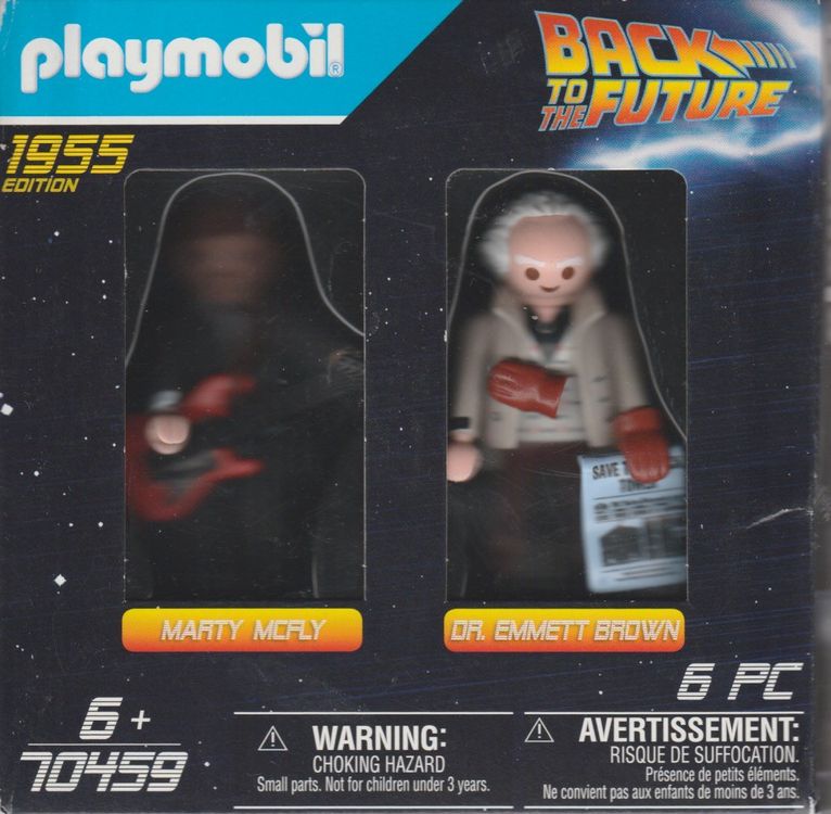 PLAYMOBIL BACK TO THE FUTURE 70459 MARTY MCFLY & DOCTOR EMMETT BROWN