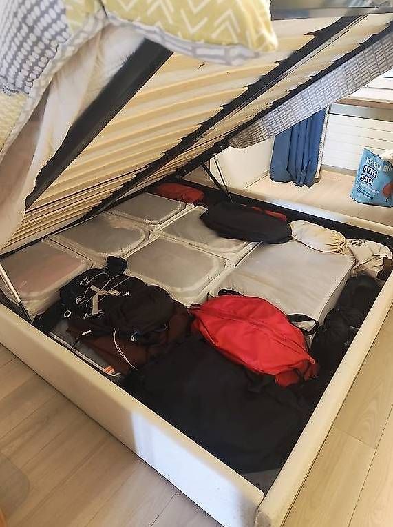 Betten: Komfortables Doppelbett mit Stauraum – Gebraucht aus Zürich von fra_tls7 2