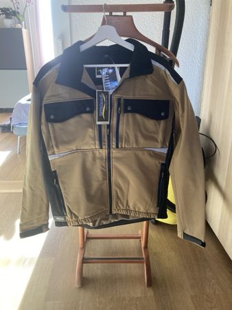 Arbeitsjacke Wikland, braun, Grösse M