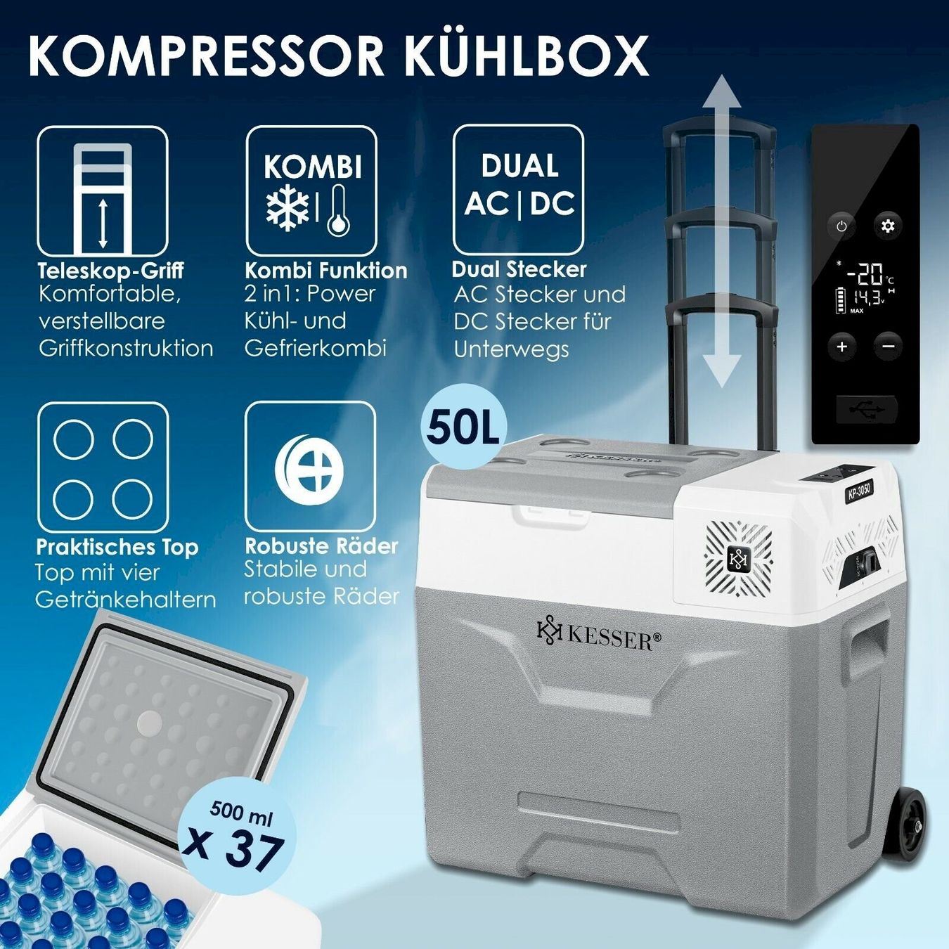 Kühlschränke & Kühlen: Kompressor Kühlbox elektrisch 50L DC/AC – Neu und originalverpackt aus Bottighofen von zaap 2