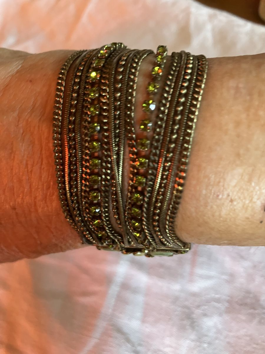 Bracelets: Armband mit 6 Strängen echten Süsswasserperlen – D'occasion à Bassersdorf par groovygremlin 1