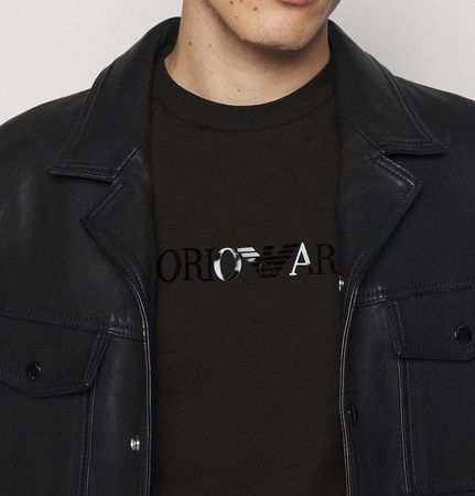 EA7 Emporio Armani T-Shirt schwarz, Gr. S / statt 95.-