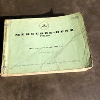 Ersatzteilliste, Mercedes W121, 190 Benziner, 1959