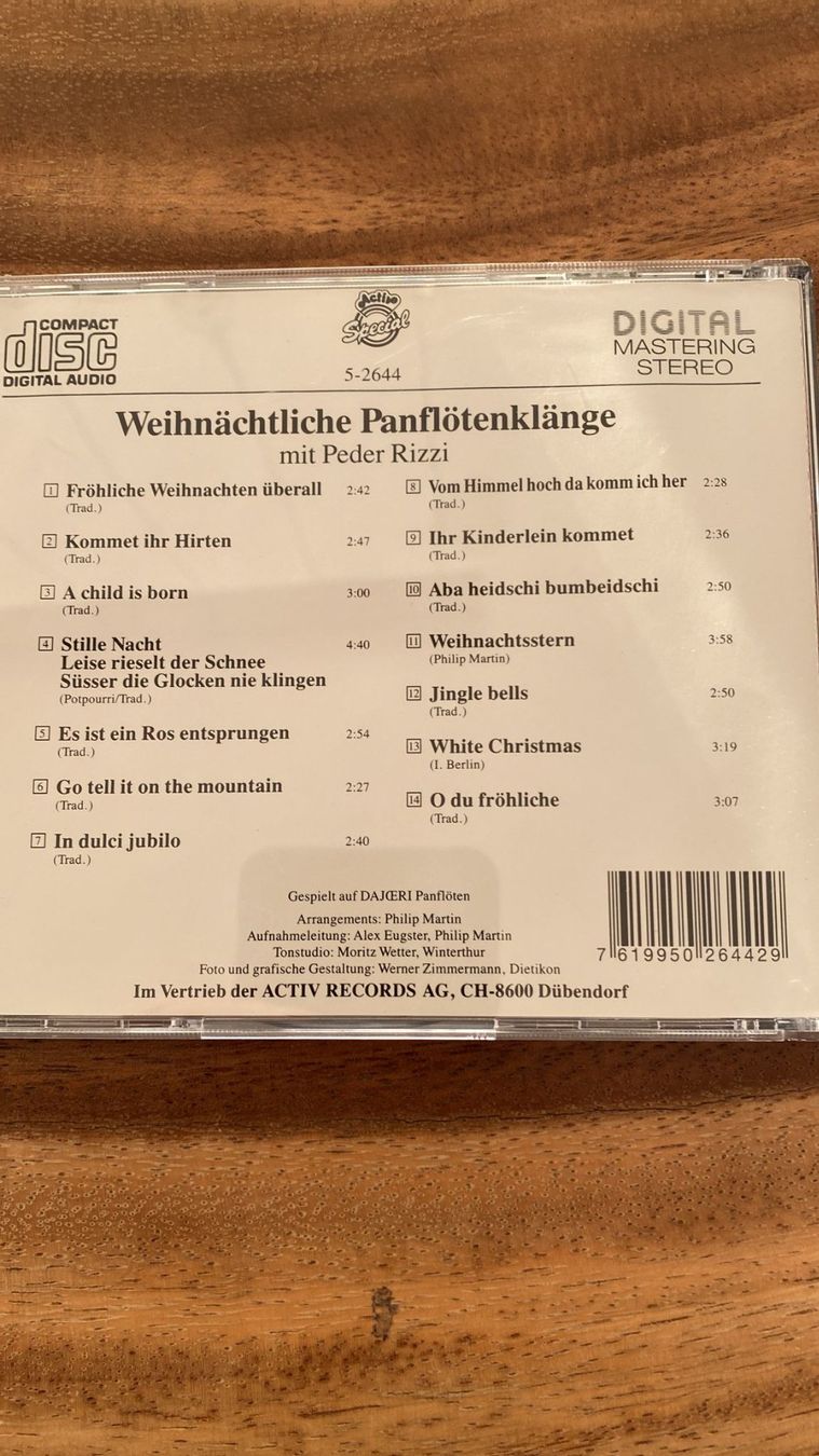 CD: Weihnachts Lieder CD's – Usato da Dagmersellen venduto da Arcticsnow2017 2