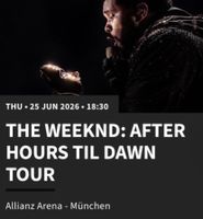 2x The Weeknd Tickets München Allianz Arena, 25.06.26