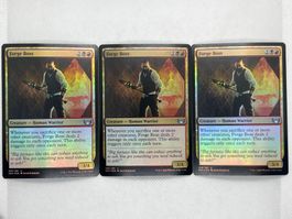 Magic The Gathering: Forge Boss Foil - 3 Karten Set!