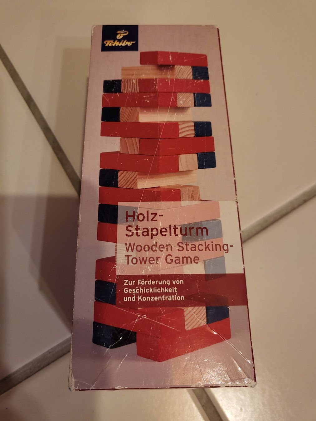Tchibo Giocattoli: Holz - Stapelturm von Tchibo – Usato da ALTENDORF venduto da da23