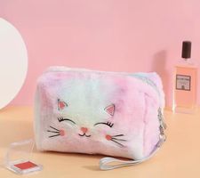 Nessesaire-Kosmetiktasche-Etui-Kulturbeutel-Katze