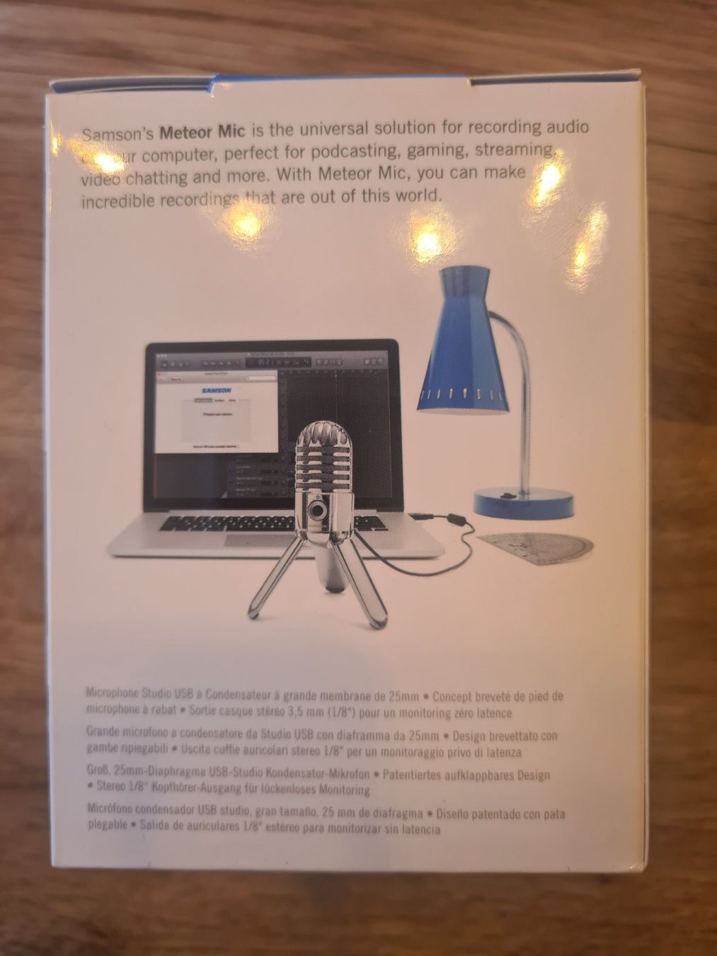 Mikrofone: SAMSON Meteor Mic, USB Studio Condenser Microphone – Neu und originalverpackt aus Port von  1