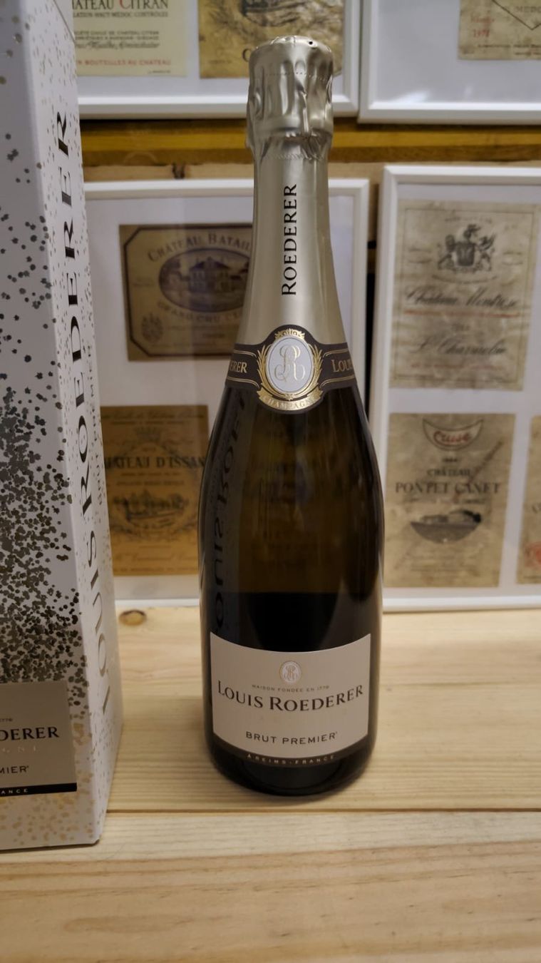 Vino: CHAMPAGNE LOUIS ROEDERER BRUT PREMIER – Nuovo e nell'imballaggio originale da Münchenstein venduto da weinundspirituosen 1