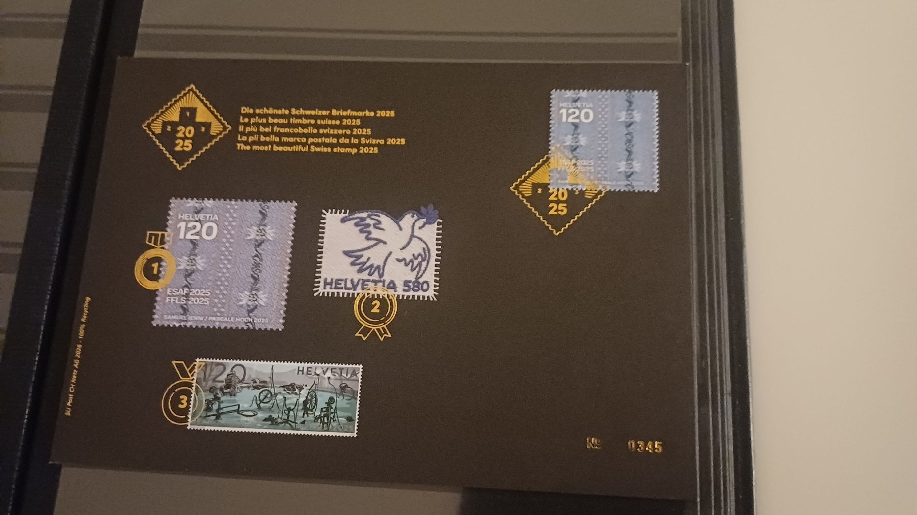 Alle Briefmarken: SONDERUMSCHLAG 2025 limitiert.Schweiz – Neu und originalverpackt aus Bex von renebaar