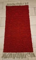 Roter Teppich Kelim, Handgewebt, Top Zustand, 70 x 150 cm